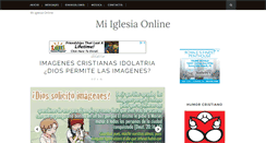 Desktop Screenshot of miiglesiaonline.blogspot.com