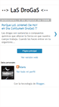 Mobile Screenshot of el-mundo-de-las-drogas.blogspot.com