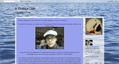 Desktop Screenshot of apiratesdiet.blogspot.com