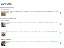 Tablet Screenshot of clarkchaos.blogspot.com