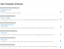 Tablet Screenshot of footballschemes.blogspot.com