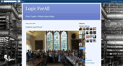 Desktop Screenshot of logic-forall.blogspot.com