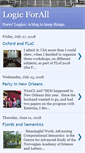 Mobile Screenshot of logic-forall.blogspot.com