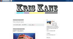 Desktop Screenshot of kriskanedesign.blogspot.com