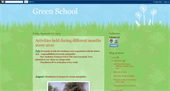 Desktop Screenshot of greenschooljnvbhiwani.blogspot.com