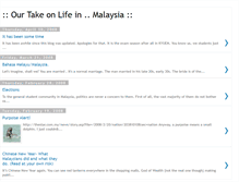 Tablet Screenshot of malaysian-experience.blogspot.com