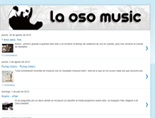 Tablet Screenshot of laoso-music.blogspot.com