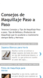 Mobile Screenshot of consejosdemaquillajepasoapaso.blogspot.com