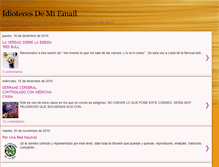 Tablet Screenshot of idiotecesdemiemail.blogspot.com