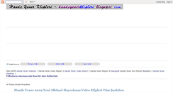 Desktop Screenshot of handeyenerklipleri.blogspot.com