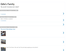 Tablet Screenshot of odesfamily.blogspot.com