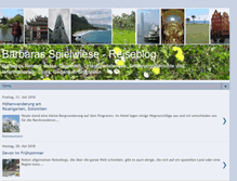 Tablet Screenshot of barbaras-reisen.blogspot.com