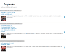 Tablet Screenshot of empleover.blogspot.com