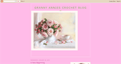 Desktop Screenshot of grannyanniescrochetblog.blogspot.com