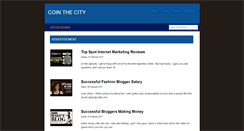 Desktop Screenshot of cointhecity.blogspot.com