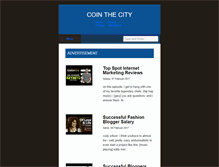 Tablet Screenshot of cointhecity.blogspot.com