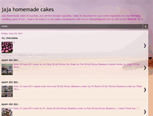 Tablet Screenshot of mycakesland.blogspot.com