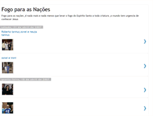 Tablet Screenshot of fogodoceu.blogspot.com