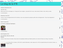 Tablet Screenshot of leblogdes5b.blogspot.com
