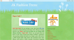 Desktop Screenshot of jkfashiontrenz.blogspot.com