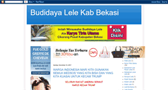 Desktop Screenshot of budidayalele-bekasi.blogspot.com