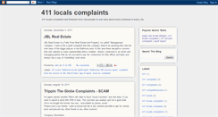 Desktop Screenshot of 411localcomplaints.blogspot.com