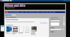 Desktop Screenshot of hitamandbiru.blogspot.com