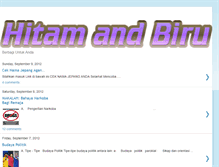 Tablet Screenshot of hitamandbiru.blogspot.com