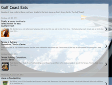 Tablet Screenshot of gulfcoasteats.blogspot.com