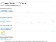 Tablet Screenshot of economicsandfreedom101.blogspot.com