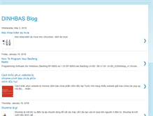Tablet Screenshot of dinhbas.blogspot.com