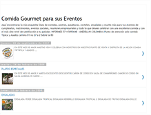 Tablet Screenshot of especialidadesgourmet.blogspot.com