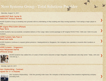Tablet Screenshot of norrsystems.blogspot.com