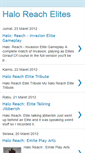 Mobile Screenshot of halo-reach-elites-game.blogspot.com