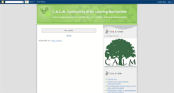 Desktop Screenshot of calm-ut.blogspot.com