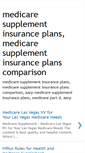 Mobile Screenshot of medicare-supplement-insuranceplans.blogspot.com