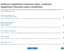 Tablet Screenshot of medicare-supplement-insuranceplans.blogspot.com