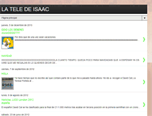 Tablet Screenshot of lateledeisaac2.blogspot.com