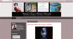 Desktop Screenshot of handeyemindmouth.blogspot.com