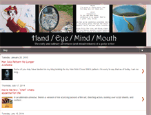 Tablet Screenshot of handeyemindmouth.blogspot.com