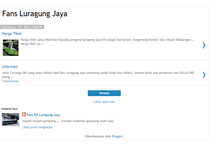 Tablet Screenshot of fansluragungjaya.blogspot.com