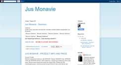 Desktop Screenshot of mymonaviejus2u.blogspot.com
