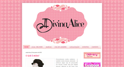 Desktop Screenshot of divinaalice.blogspot.com