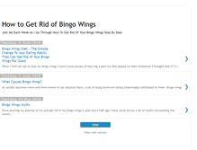 Tablet Screenshot of howtogetridofbingowings.blogspot.com