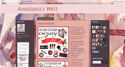 Desktop Screenshot of anastasiaswelt.blogspot.com