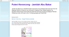 Desktop Screenshot of jamilahabubakar.blogspot.com