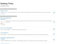Tablet Screenshot of desktop-tricks.blogspot.com