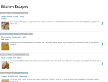 Tablet Screenshot of kitchenescapes.blogspot.com