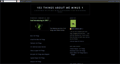 Desktop Screenshot of 103things-1abouticl.blogspot.com