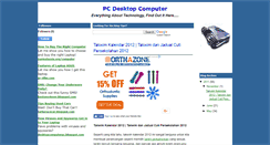 Desktop Screenshot of desktopcomputerpc.blogspot.com